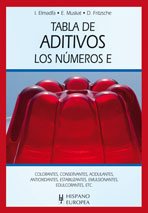 Tabla de aditivos. Los números E (Tablas de alimentos)