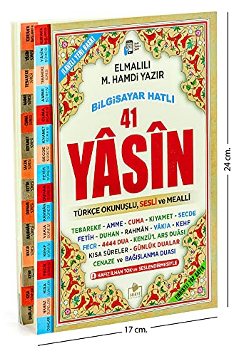 Yasin-i Serif Orta Boy Türkce Fihristli