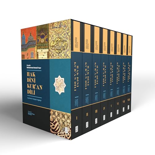 Hak Dini Kur’an Dili (8 Cilt) (Ciltli – Kutulu): Açıklama / Tahşiye / Lügatçe von Ketebe Yayınları
