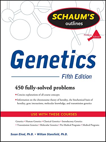Schaum's Outline of Genetics, Fifth Edition (Schaum's Outline Series) von McGraw-Hill Education