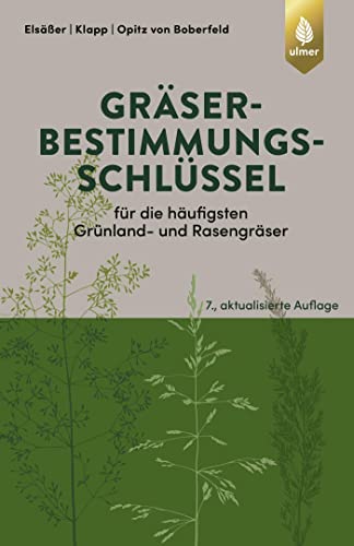 Gräserbestimmungsschlüssel für die häufigsten Grünland- und Rasengräser: Zur Ansprache im blütelosen Zustand