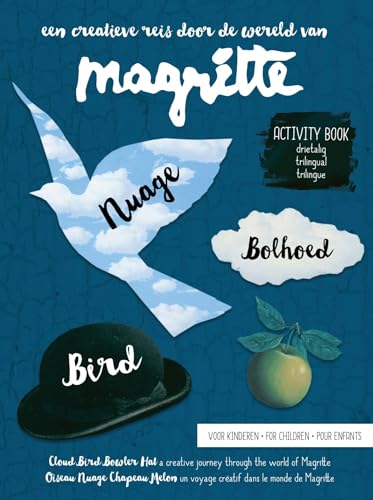 Magritte activity book voor kinderen - nuage, bolhoed, bird: een creatieve reis door de wereld van Magritte: Een creatieve reis door de wereld van Magritte : activity book von SU Books