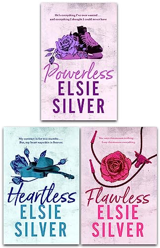 Elsie Silver Chestnut Springs Serie 3 Büchersammlungsset (Heartless, Flawless, Powerless)