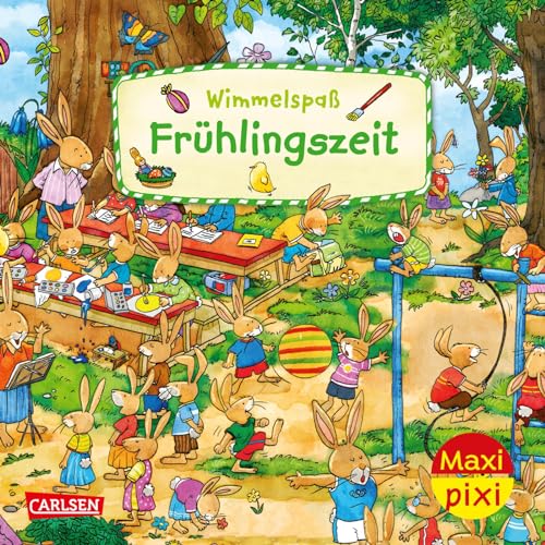 Maxi Pixi 436: Wimmelspaß Frühlingszeit (436) von Carlsen