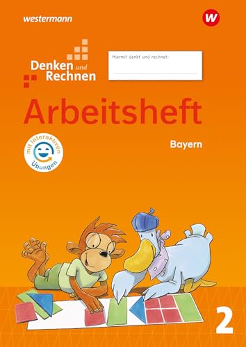 Denken und Rechnen - Ausgabe 2021 für Grundschulen in Bayern: Arbeitsheft 2 mit interaktiven Übungen von Westermann Schulbuchverlag
