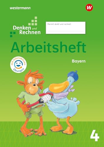 Denken und Rechnen - Ausgabe 2021 für Grundschulen in Bayern: Arbeitsheft 4 mit interaktiven Übungen von Westermann Schulbuchverlag
