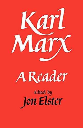 Karl Marx: A Reader von Cambridge University Press