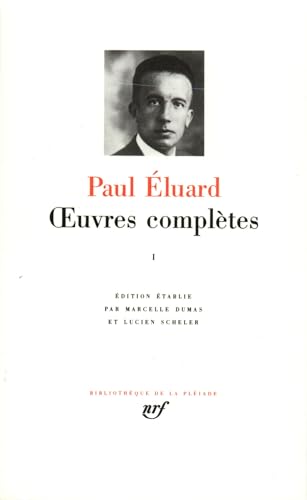 Oeuvres completes 1: 1913-1945 von GALLIMARD