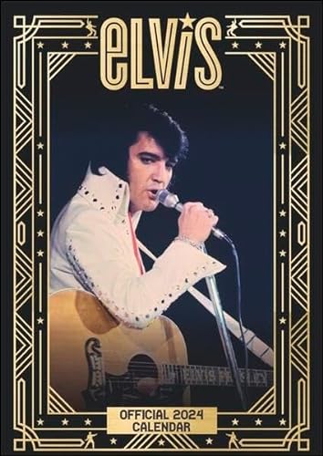 Elvis Posterkalender 2024. Der Foto Wandkalender mit den besten Bildern der Rock 'n' Roll Ikone Elvis Presley. 29,7 x 42 cm. von Danilo