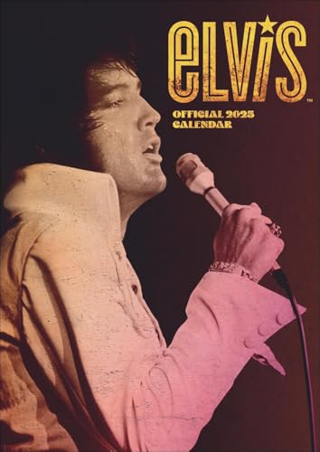 Elvis Posterkalender 2025: Der Foto Wandkalender mit den besten Bildern der Rock 'n' Roll Ikone Elvis Presley. 29,7 x 42 cm.