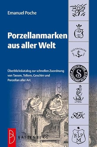 Porzellanmarken aus aller Welt: Übersichtskatalog zur schnellen Zuordnung von Tassen, Tellern, Geschirr und Porzellan aller Art