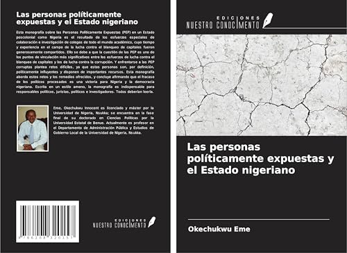 Las personas políticamente expuestas y el Estado nigeriano von Ediciones Nuestro Conocimiento