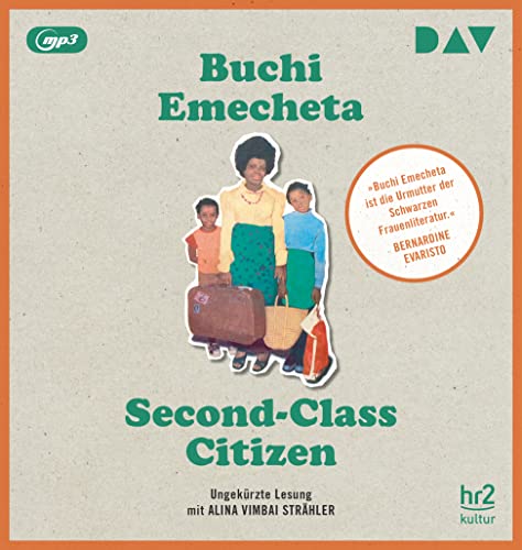 Second-Class Citizen: Ungekürzte Lesung mit Alina Vimbai Strähler (1 mp3-CD)