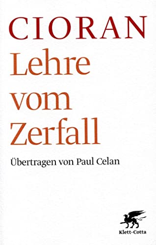 Lehre vom Zerfall von Klett-Cotta Verlag
