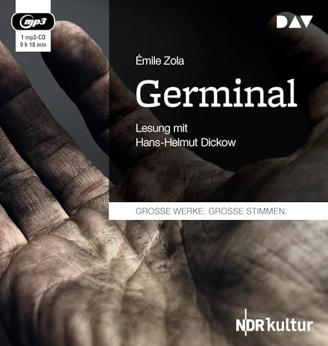 Germinal: Lesung mit Hans-Helmut Dickow (2 mp3-CDs)