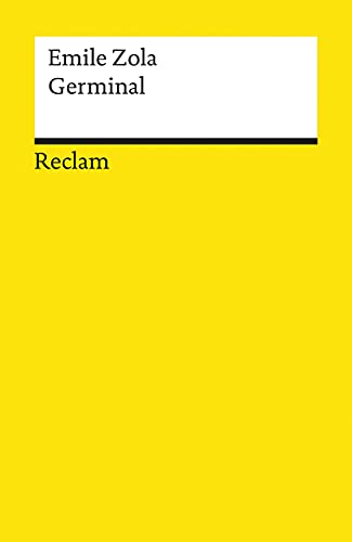 Germinal: Roman (Reclams Universal-Bibliothek) von Reclam Philipp Jun.