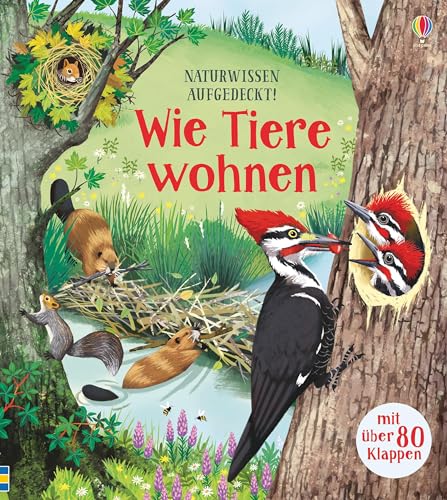 Naturwissen aufgedeckt! Wie Tiere wohnen: Mit über 80 Klappen (Naturwissen-aufgedeckt-Reihe) Naturwissen aufgedeckt! Wie Tiere wohnen: Mit über 80 Klappen (Naturwissen-aufgedeckt-Reihe)