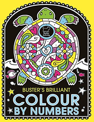 Buster's Brilliant Colour by Numbers von Buster Books