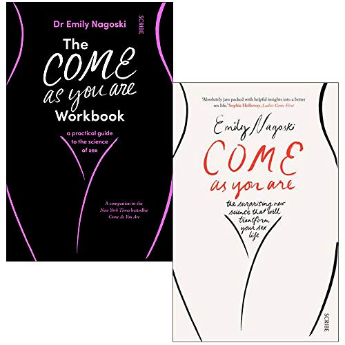 Das „Come As You Are“-Arbeitsbuch und das „Come as You Are“-Sammlungsset mit 2 Büchern von Emily Nagoski