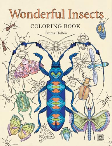 Wonderful Insects Coloring Book