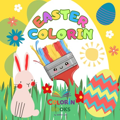 Easter Colorín: Pinta al conejo de Pascua y sus amigos con estos 20 dibujos para niños y niñas de 2 a 12 años de edad