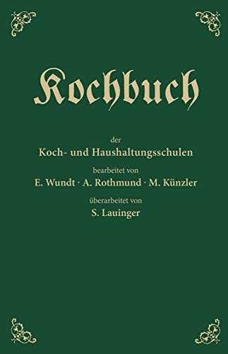 Kochbuch der Koch- und Haushaltungsschulen