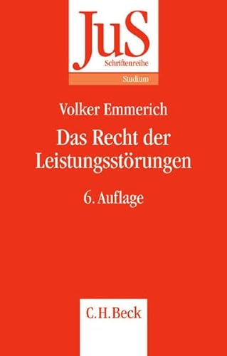 Das Recht der Leistungsstörungen (JuS-Schriftenreihe/Studium)