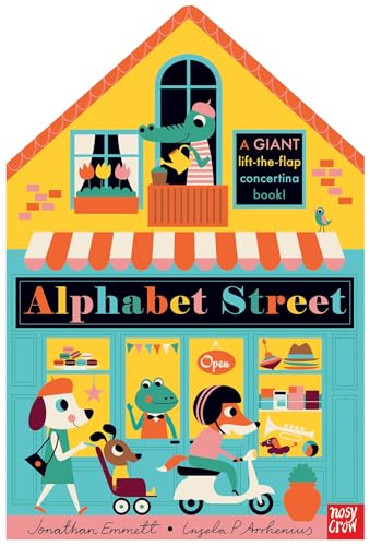 Alphabet Street: A Giant Lift-the-Flap Concertina Book!