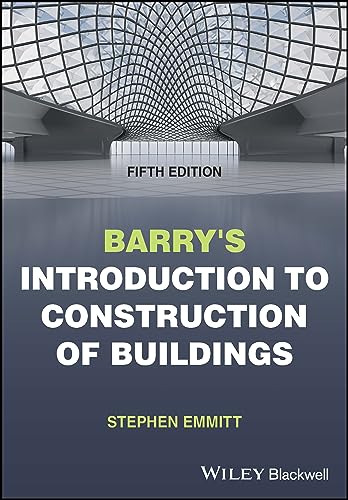 Barry's Introduction to Construction of Buildings von Wiley John + Sons