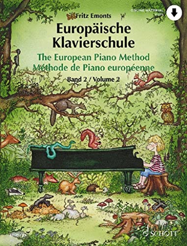 Europäische Klavierschule: Band 2. Klavier.