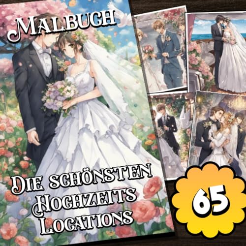 Malbuch: die schönsten Hochzeits - Locations: Anime Manga Hochzeit Malbuch für Kinder ab 10 Jahre Malbuch: die schönsten Hochzeits - Locations: Anime Manga Hochzeit Malbuch für Kinder ab 10 Jahre