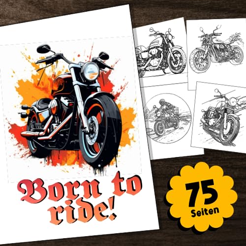 Motorräder und Motocross Malbuch: Tolles Malbuch mit 75 Seiten für Motorrad und Motocross Fans Motorräder und Motocross Malbuch: Tolles Malbuch mit 75 Seiten für Motorrad und Motocross Fans