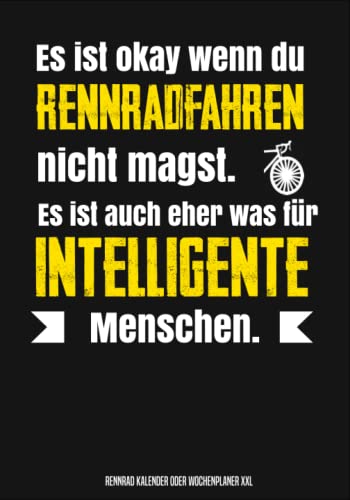 Rennrad Kalender oder Wochenplaner XXL: XXL Wochenplaner mit To do Liste und Einkaufliste und lustigem Spruch Rennrad Kalender oder Wochenplaner XXL: XXL Wochenplaner mit To do Liste und Einkaufliste und lustigem Spruch