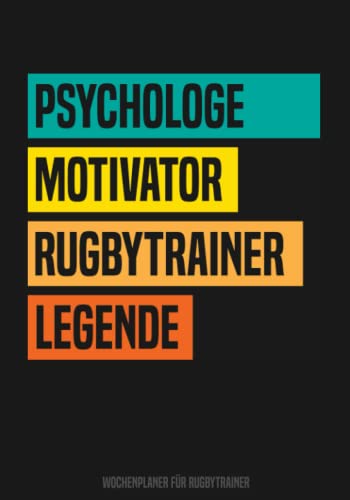 Rugbytrainer Wochenplaner: Buch für Rugbytrainer- Rugby Kalender für Rugbytrainer ein tolles Geschenk als Buch Rugbytrainer Wochenplaner: Buch für Rugbytrainer- Rugby Kalender für Rugbytrainer ein tolles Geschenk als Buch von Independently published