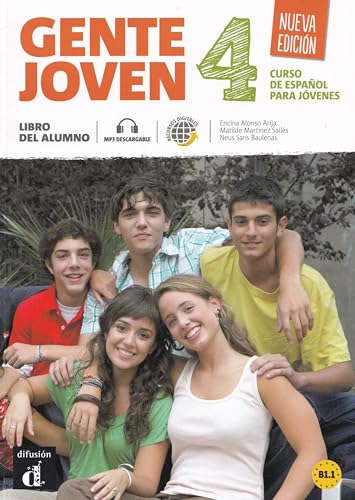 Gente Joven 4 Podrecznik z plyta CD: Gente Joven Nueva edición 4 Libro del alumno + CD