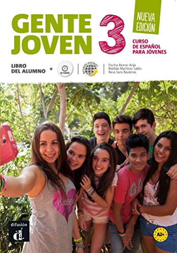 Gente Joven 3 Podrecznik + CD: Gente Joven Nueva edición 3 Libro del alumno + CD