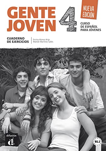 Gente Joven 4 Zeszyt cwiczen: Gente Joven Nueva edición 4 Cuaderno de ejercicios + CD von DIFUSION CENTRO DE INVESTIGACION Y PUBLICACIONES DE IDIOMAS S.L.