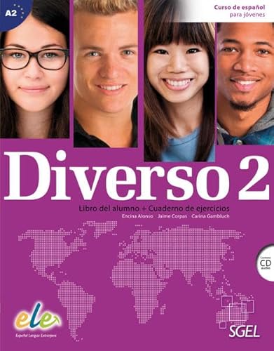 Diverso 2: Curso de español para jóvenes / Kurs- und Arbeitsbuch mit MP3-CD (Diverso (Jugendliche))