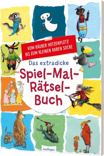 Das extradicke Spiel-Mal-Rätsel-Buch: Vom Räuber Hotzenplotz bis zum kleinen Raben Socke Das extradicke Spiel-Mal-Rätsel-Buch: Vom Räuber Hotzenplotz bis zum kleinen Raben Socke