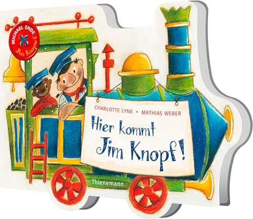 Jim Knopf: Hier kommt Jim Knopf!: Bilderbuch im Lokomotiven-Design zum Jubiläum
