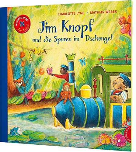 Jim Knopf: Jim Knopf und die Spuren im Dschungel: Spannendes Bilderbuch-Abenteuer zum Vorlesen für Kinder ab 4 Jahren
