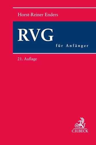 RVG für Anfänger von C.H.Beck