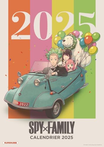 Calendrier Spy x Family 2025 von Kurokawa