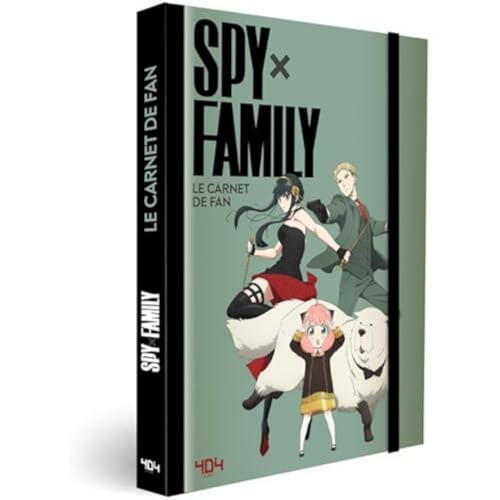 Ton carnet Spy x Family - Carnet à remplir: Le carnet de fan Ton carnet Spy x Family - Carnet à remplir: Le carnet de fan von 404 EDITIONS