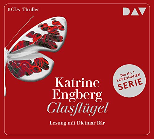 Glasflügel. Ein Kopenhagen-Thriller: Lesung mit Dietmar Bär (7 CDs) (Kørner & Werner)
