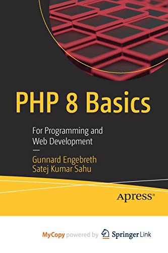 PHP 8 Basics: For Programming and Web Development von APress