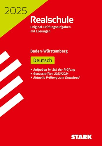 STARK Original-Prüfungen Realschule 2025 - Deutsch - BaWü von Stark Verlag GmbH