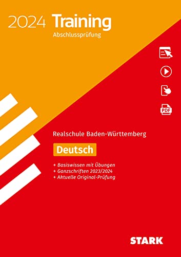 STARK Training Abschlussprüfung Realschule 2024 - Deutsch - BaWü von Stark Verlag GmbH