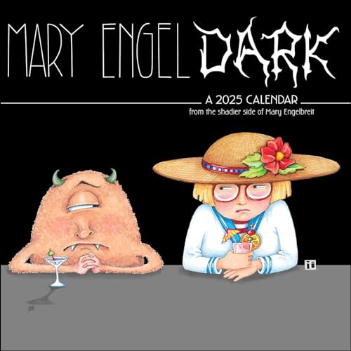 Mary EngelDark 2025 Wall Calendar
