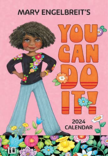 Mary Engelbreit's 12-Month 2024 Monthly Pocket Planner Calendar: You Can Do It von Andrews McMeel Publishing